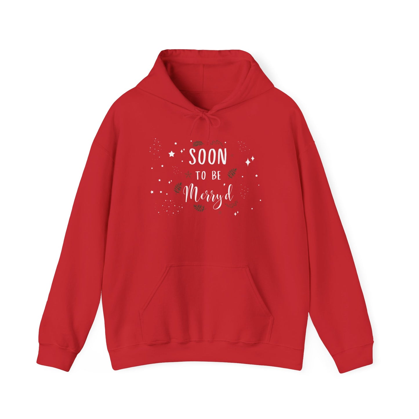 Soon To Be Merry'd Hoodie - Engagement Hoodies For Grooms And Brides-to-Be