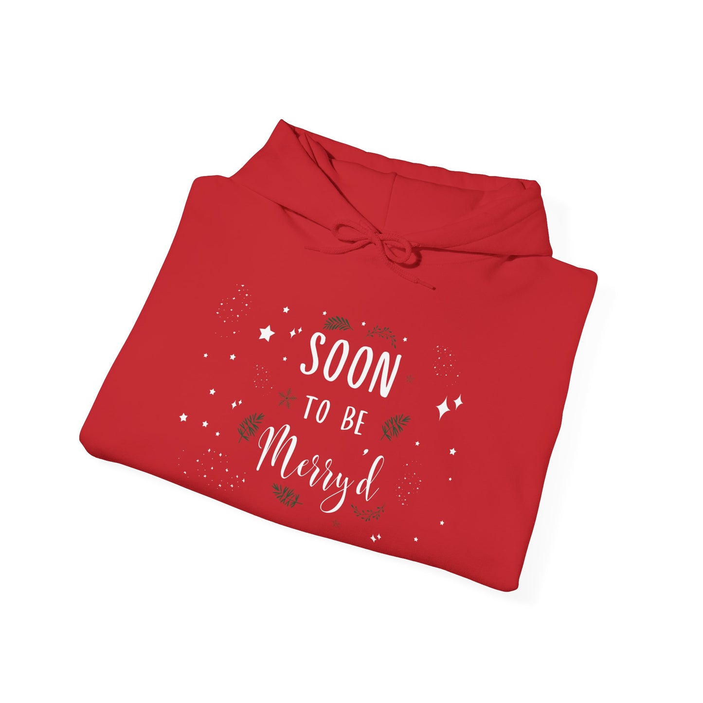 Soon To Be Merry'd Hoodie - Engagement Hoodies For Grooms And Brides-to-Be