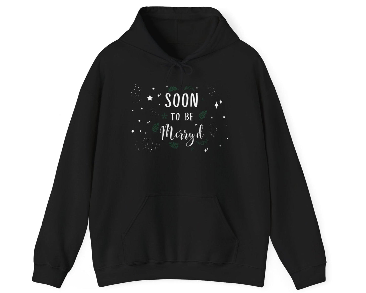 Soon To Be Merry'd Hoodie - Engagement Hoodies For Grooms And Brides-to-Be