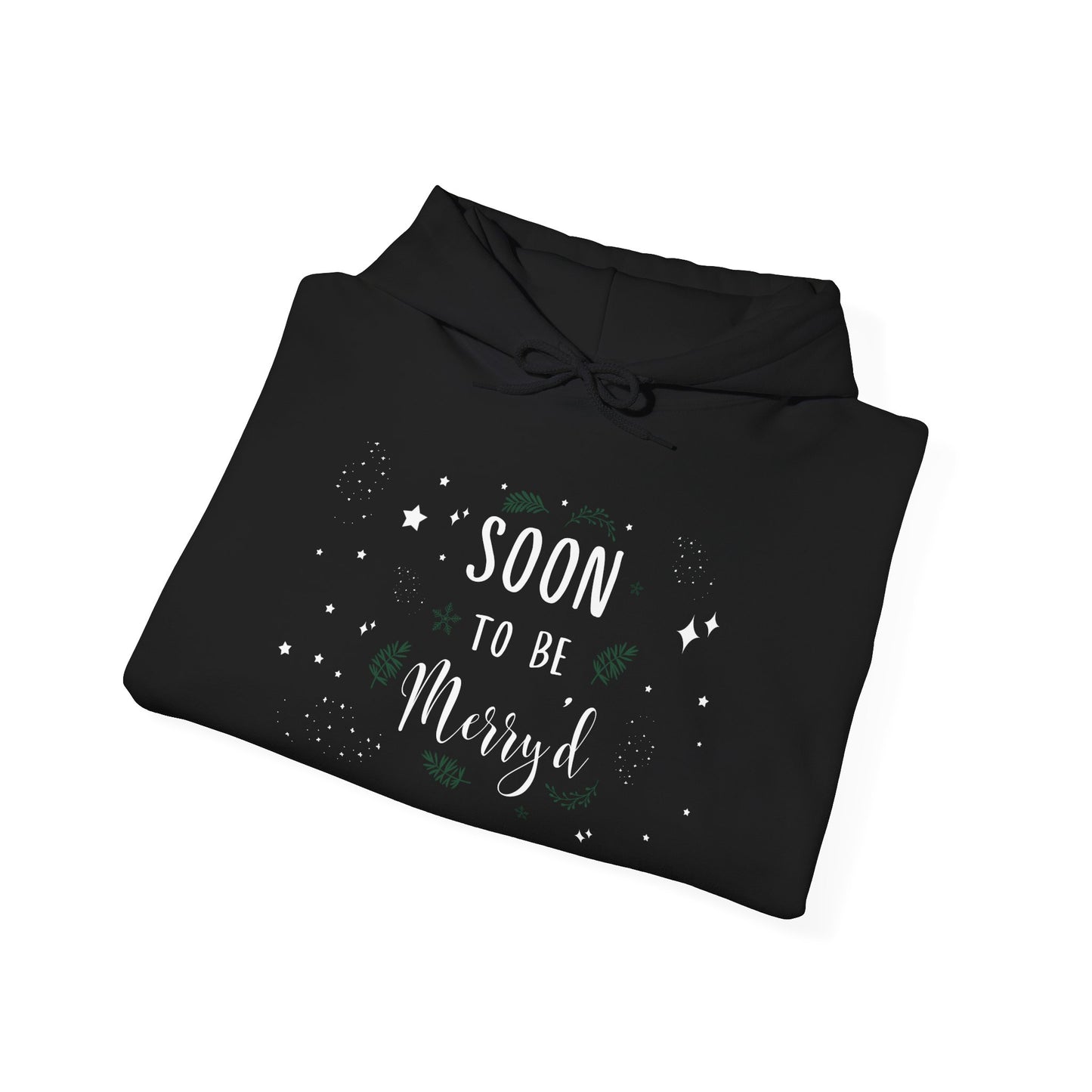 Soon To Be Merry'd Hoodie - Engagement Hoodies For Grooms And Brides-to-Be