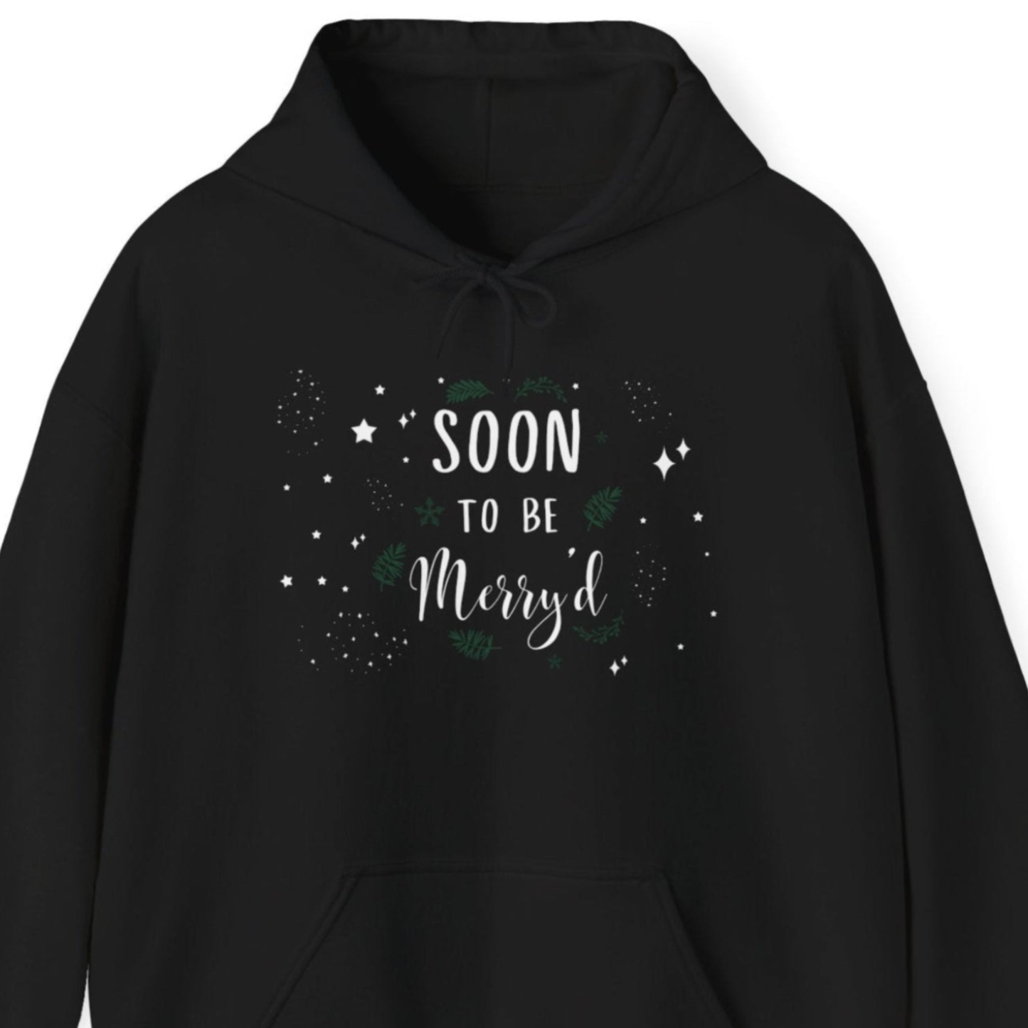 Soon To Be Merry'd Hoodie - Engagement Hoodies For Grooms And Brides-to-Be